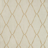 KRAVET COUTURE 4476.16.0 LOOPED RIBBONS LINEN Fabric