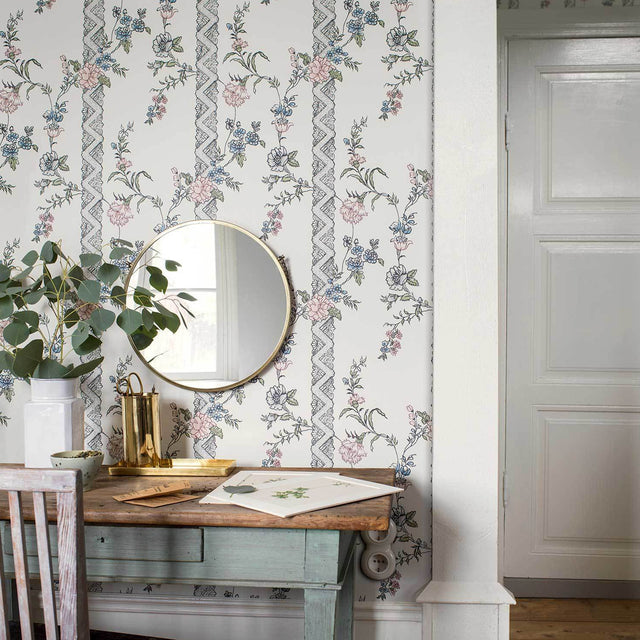 Schumacher 4507 SLOTTSTEATERN in MULTI Wallpaper - BORÃ…STAP