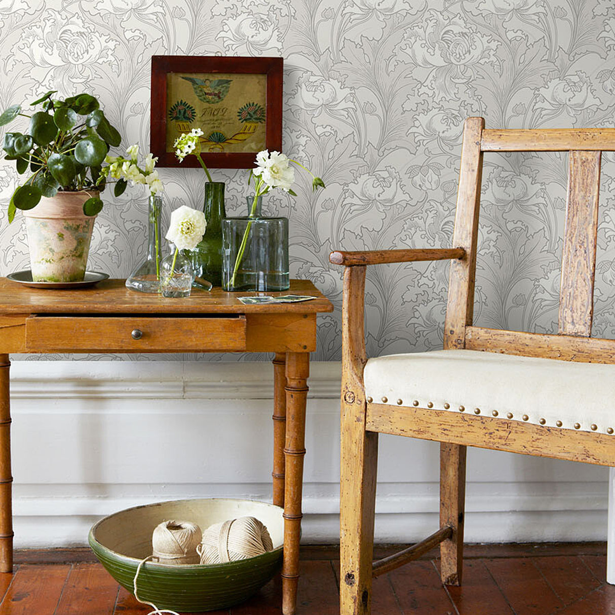 Schumacher 4540 SIRI in GREY Wallpaper - BORÃ…STAPETER