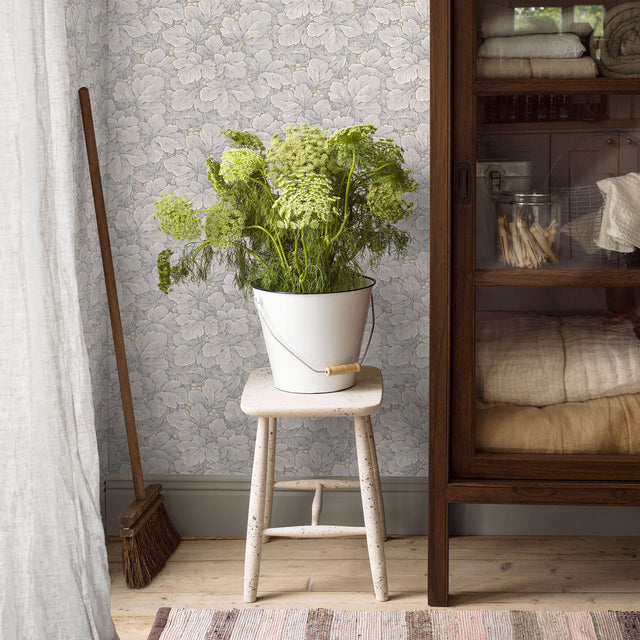 Schumacher 4546 WALDEMAR in SOFT BLUE Wallpaper - BORÃ…STAPE
