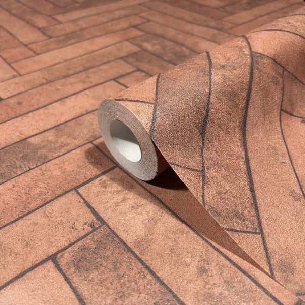 Galerie 45763 Red Stone optic - Eade's Wallpaper