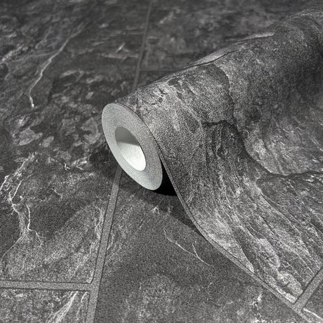 Galerie 45765 Anthracite Tile optic