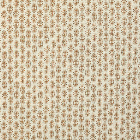 Schumacher 457V62 PEACOCK BY RAOUL in TOBACCO Fabric - RAOUL
