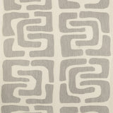 KRAVET COUTURE 4815.11.0 OUI GRANDE GRIS Fabric - Eade's Wallpaper