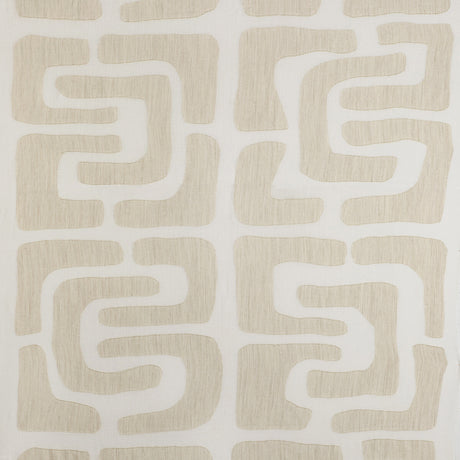 KRAVET COUTURE 4815.116.0 OUI GRANDE IVORY Fabric - Eade's Wallpaper