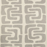 KRAVET COUTURE 4815.11.0 OUI GRANDE GRIS Fabric - Eade's Wallpaper