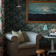 Schumacher 4838 KASTANJ in SPRUCE Wallpaper - A COUNTRY LIFE