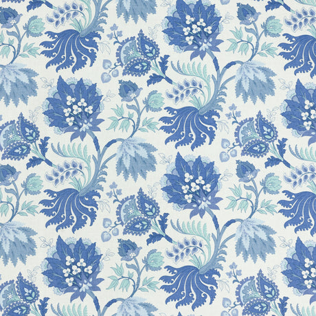 Schumacher 490B39 FLORENTINA in DELFT Fabric - RAOUL TEXTILE