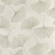 KRAVET COUTURE 4949.1101.0 GINGKO LEAF PLATINUM Fabric - Eade's Wallpaper