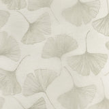 KRAVET COUTURE 4949.1101.0 GINGKO LEAF PLATINUM Fabric - Eade's Wallpaper