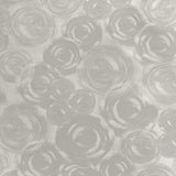 KRAVET COUTURE 4956.11.0 SILK COSMOS PLATINUM Fabric - Eade's Wallpaper