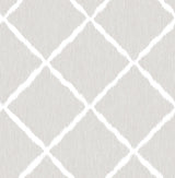 Brewster 499-96603 Hanna Grey Ikat Wallpaper
