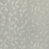 KRAVET DESIGN 4997.11.0 LEAF ME ALONE PLATINUM Fabric - Eade's Wallpaper