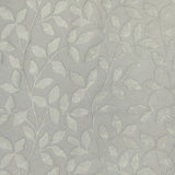 KRAVET DESIGN 4997.11.0 LEAF ME ALONE PLATINUM Fabric - Eade's Wallpaper