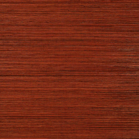 Schumacher Strie Sisal Burnt Orange Wallpaper - Eade's Wallpaper
