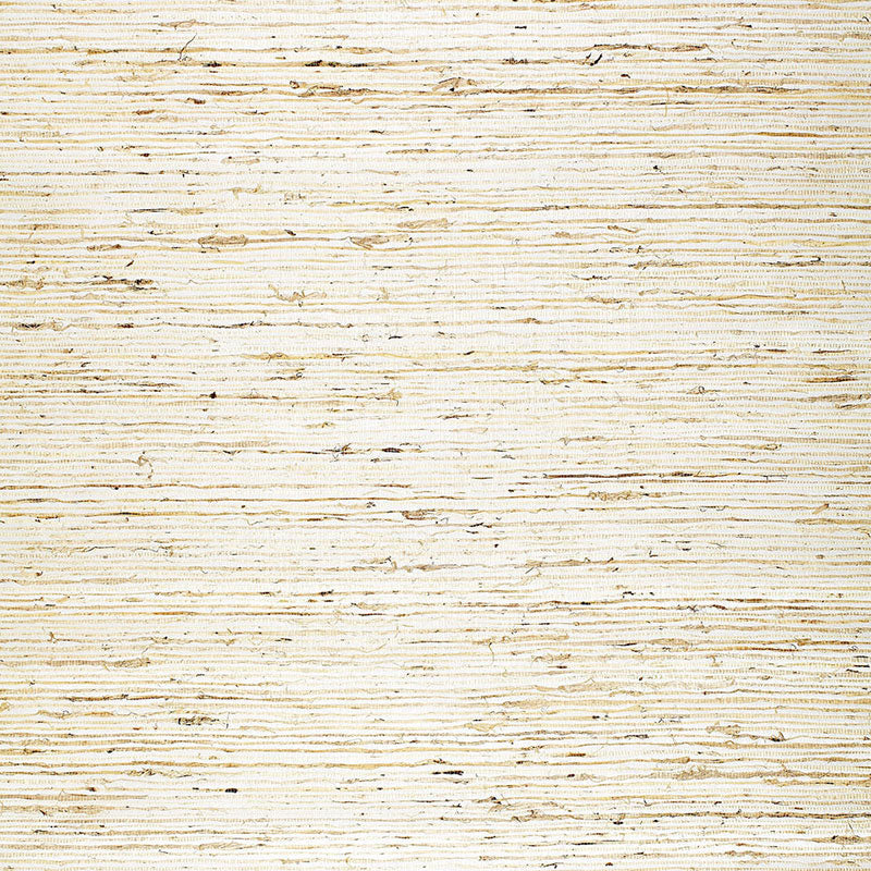 Schumacher Jinan Arrowroot Pewter Wallpaper