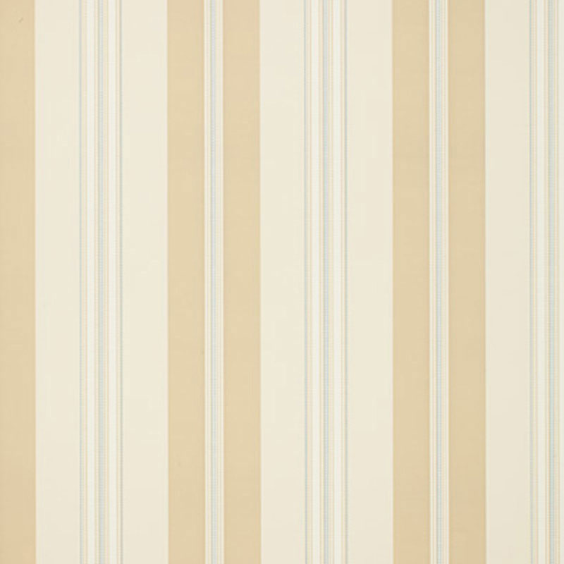 Schumacher Chalon Stripe Vanilla Wallpaper