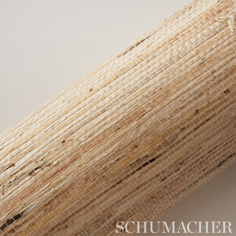 Schumacher Sonota Arrowroot Oatmeal Wallpaper - Eade's Wallpaper
