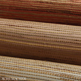 Schumacher Nami Rushcloth Cork Wallpaper - Eade's Wallpaper