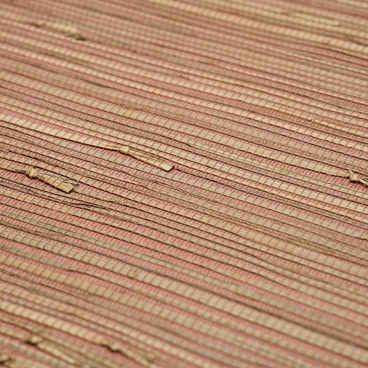 Schumacher 5002861 NAMI RUSHCLOTH in WOODROSE Wallpaper - NA