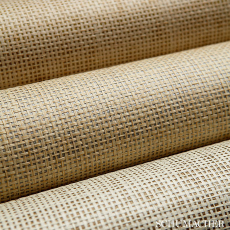 Schumacher Mitsu Weave Gold Wallpaper - Eade's Wallpaper