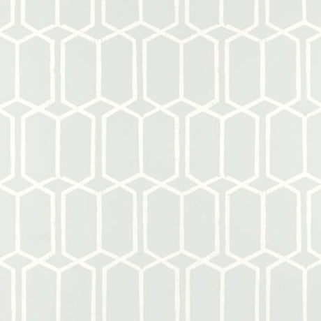Schumacher Modern Trellis Cirrus Wallpaper - Eade's Wallpaper
