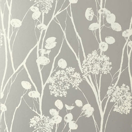 Schumacher Moonpennies Silver Wallpaper - Eade's Wallpaper