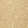 Schumacher 5003541 ADHAFERA SCROLL in STRAW Wallpaper - ATEL
