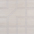 Schumacher 5003555 LINYI EMBROIDERED FRET SISAL in NATURAL S