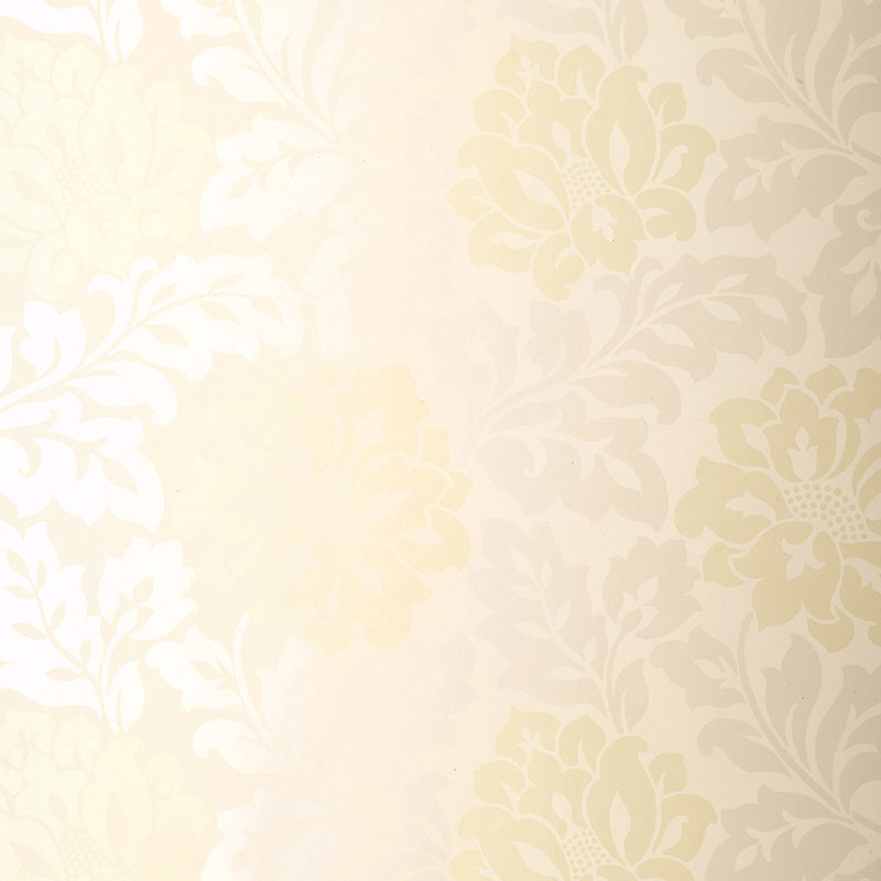 Schumacher Saraceno Damask Citrine Wallpaper - Eade's Wallpaper