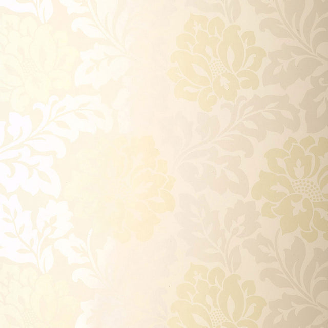 Schumacher Saraceno Damask Citrine Wallpaper - Eade's Wallpaper