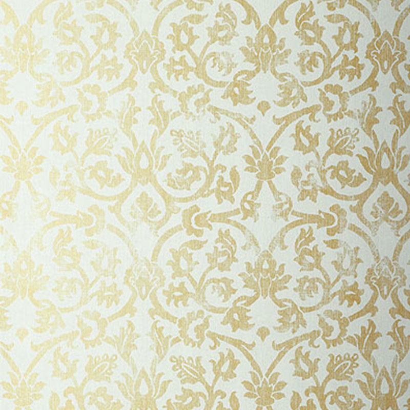 Schumacher Pellaro Aqua Wallpaper - Eade's Wallpaper