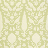 Schumacher Chenonceau Sage Wallpaper