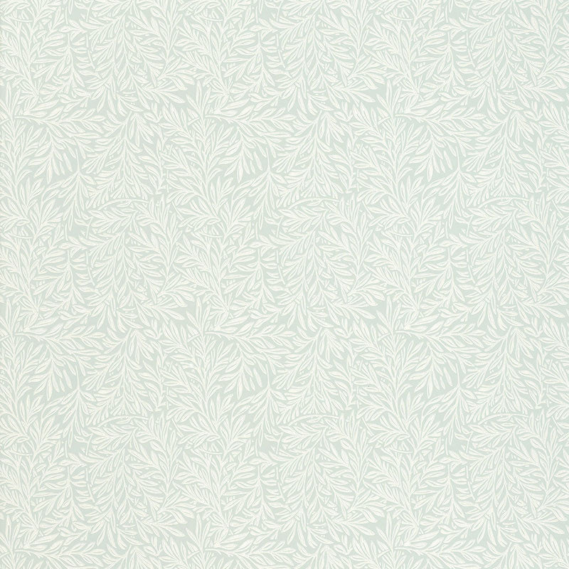 Schumacher Willow Leaf Celadon Wallpaper