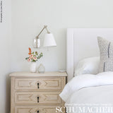 Schumacher Prescott Diamond Mist Wallpaper - Eade's Wallpaper