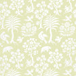 Schumacher Palm Damask Willow Wallpaper - Eade's Wallpaper