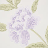 Schumacher Whitney Floral Lavendar Wallpaper