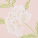 Schumacher Whitney Floral Blush Wallpaper