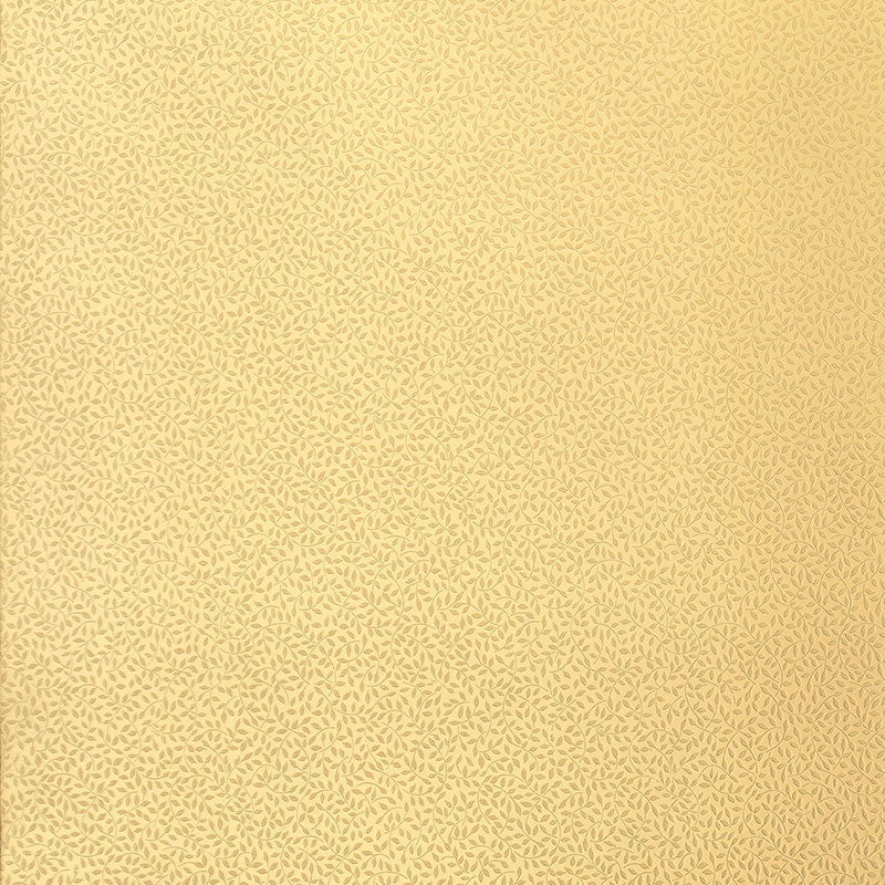 Schumacher Celano Vine Light Gold Wallpaper