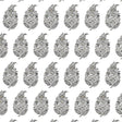 Schumacher Rajasthan Paisley Silver Wallpaper - Eade's Wallpaper