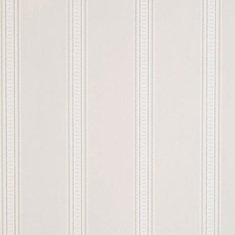 Schumacher Lorraine Stripe Limestone Wallpaper - Eade's Wallpaper