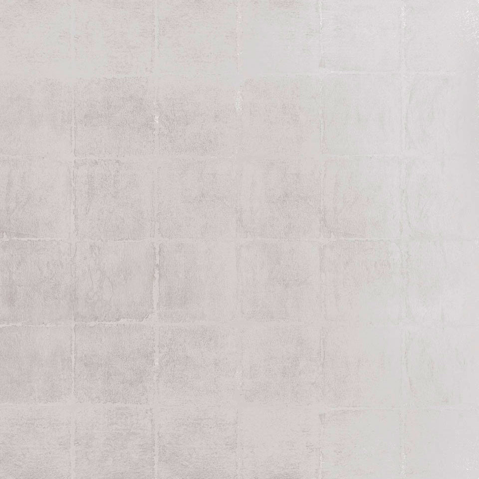Schumacher 5004680 SILVER LEAF in SILVER Wallpaper - FABULOU