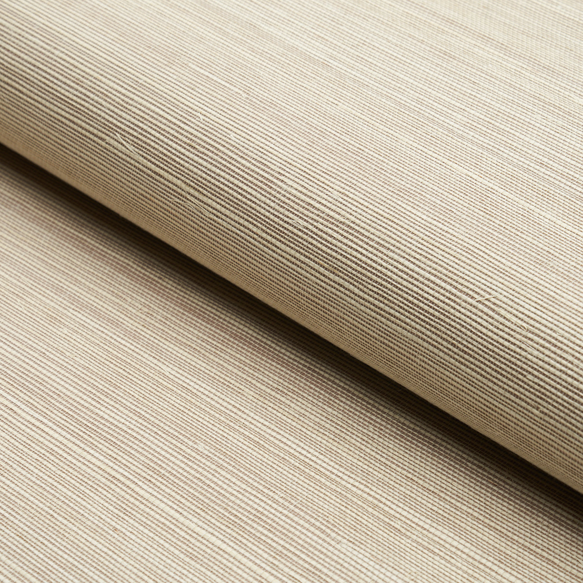 Schumacher Haruki Sisal Silver Wallpaper