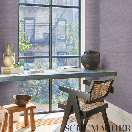 Schumacher Haruki Sisal Nile Wallpaper