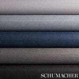 Schumacher Haruki Sisal Indigo Wallpaper