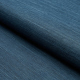 Schumacher Haruki Sisal Indigo Wallpaper