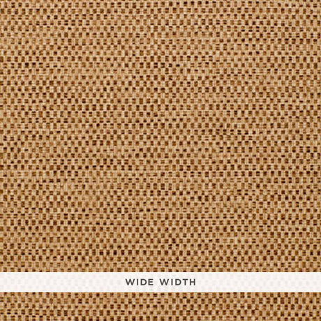 Schumacher Mandalay Texture Teak Wallpaper - Eade's Wallpaper