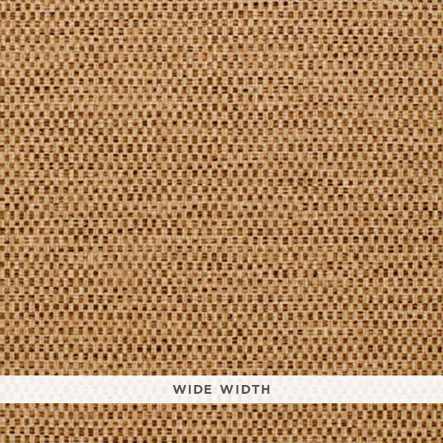 Schumacher Mandalay Texture Teak Wallpaper - Eade's Wallpaper