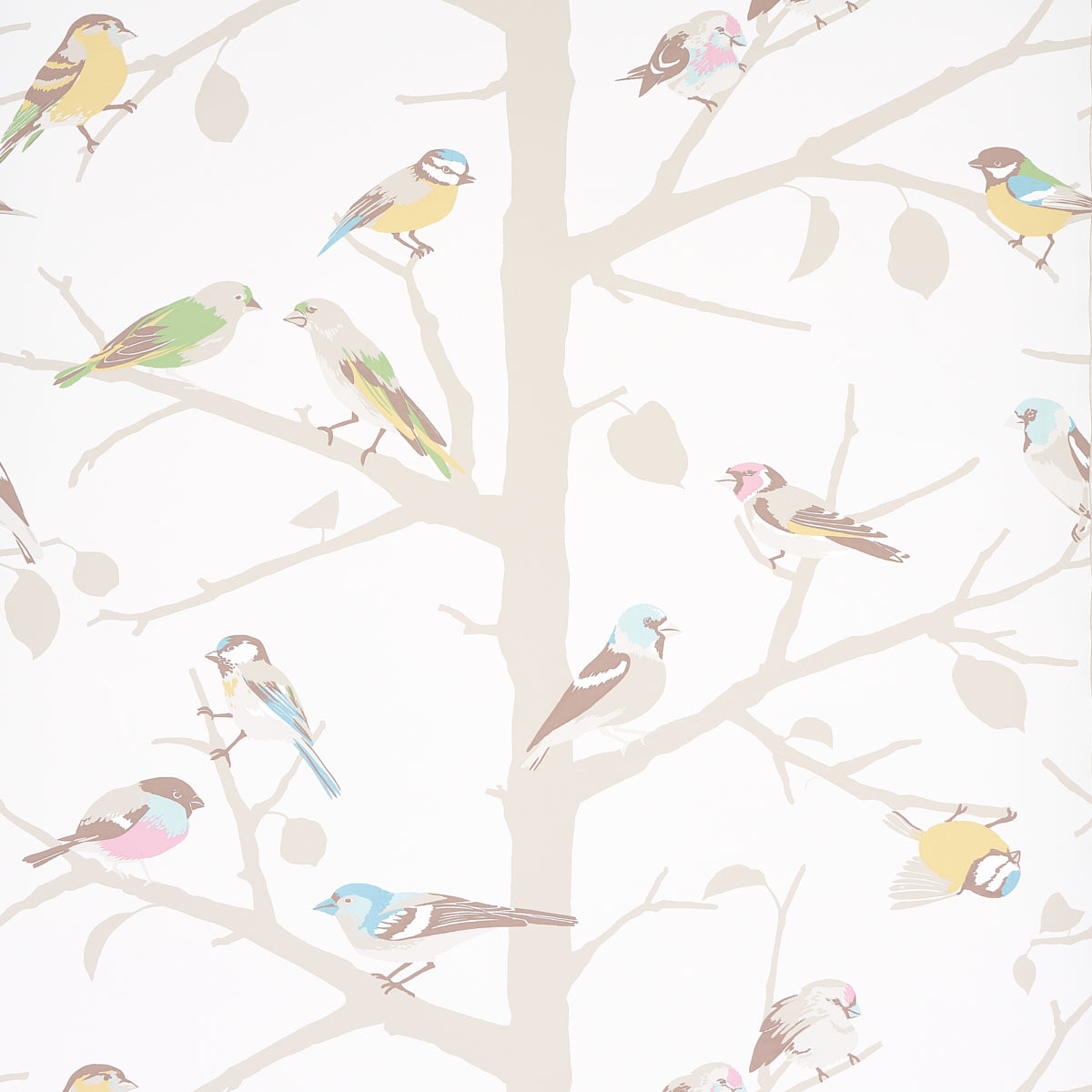 Schumacher A-Twitter Soft Multi Wallpaper