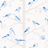 Schumacher A-Twitter Blues Wallpaper